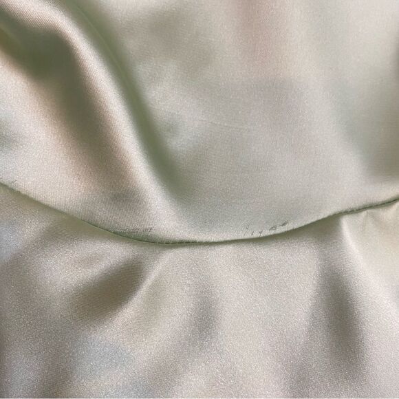 Ladies Flounce London long sleeve wrap maxi dress in light khaki Size 18 - Picture 13 of 14